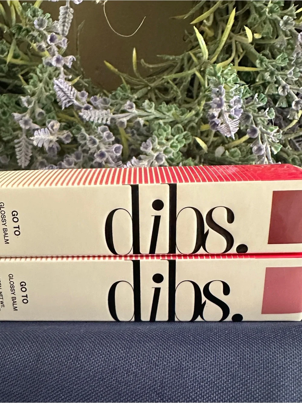 2 DIBS Glossy Balms.  BNIB